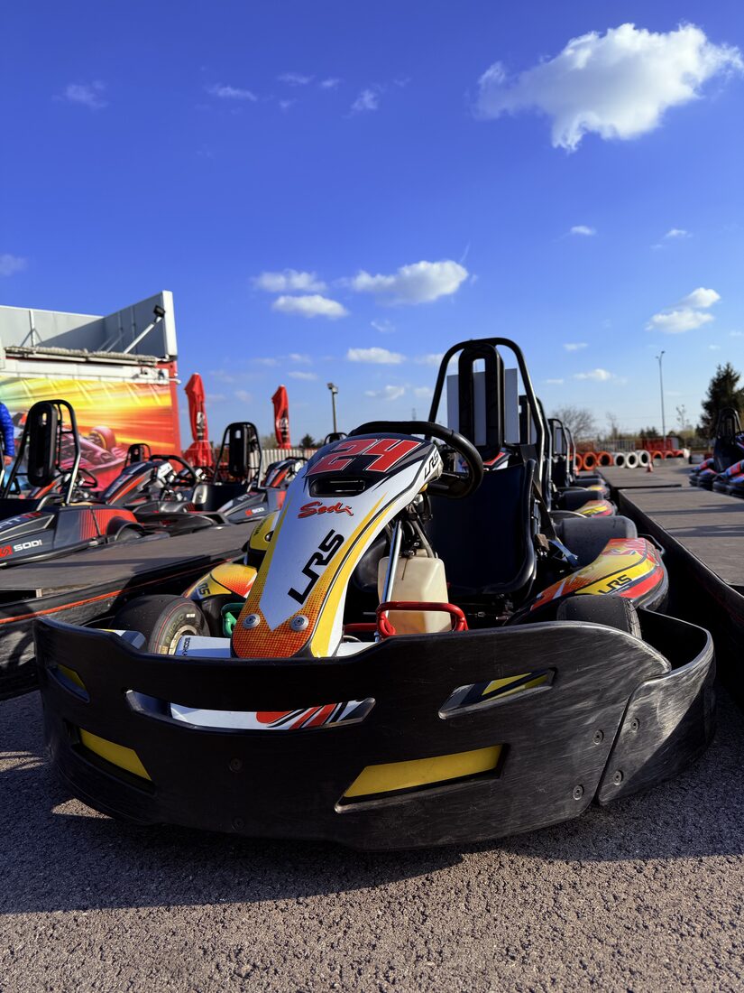 Gokart na najdłuższym torze kartingowym na Podlasiu